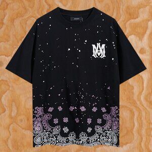 AMIRI Men's Black Short Sleeve
